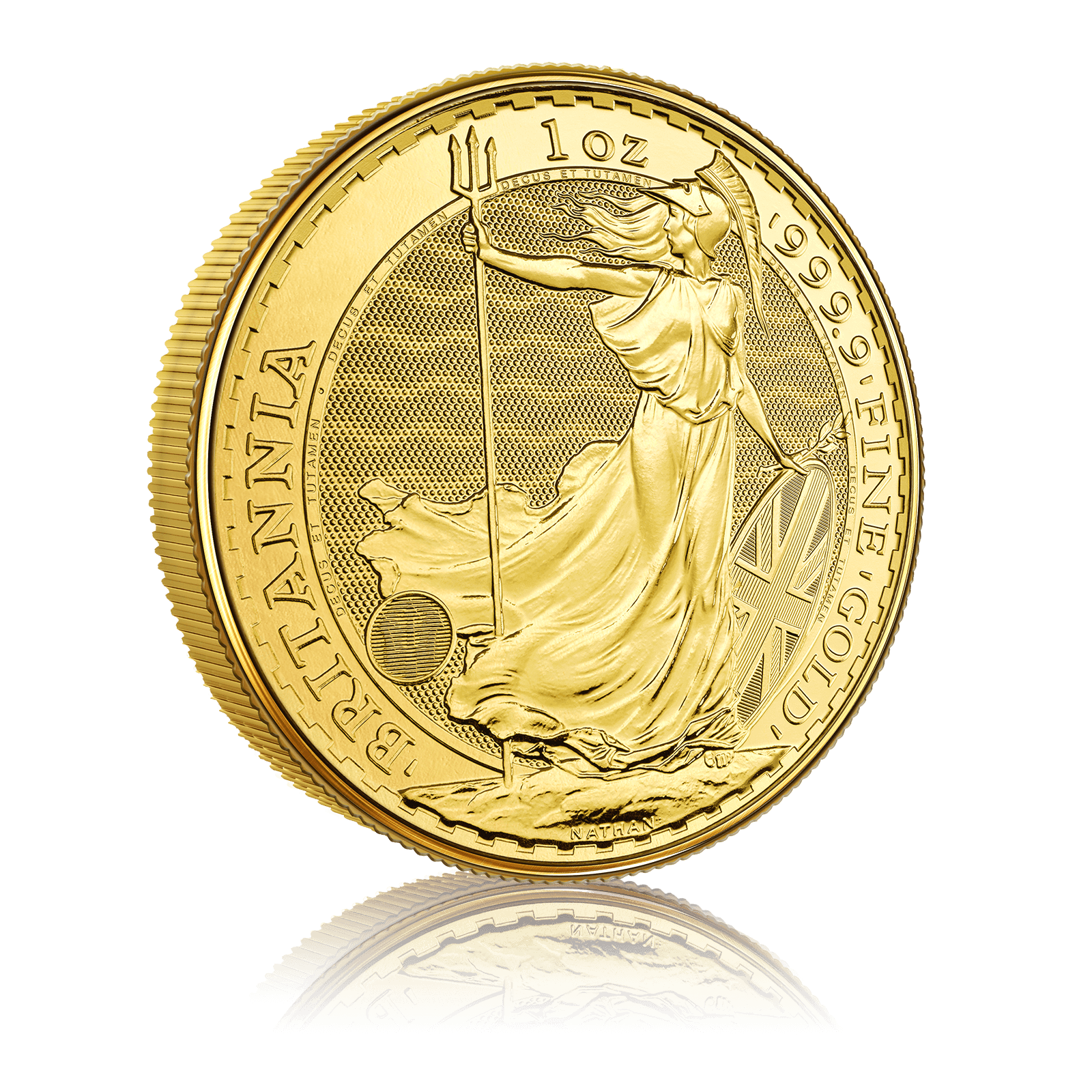 1oz Gold Royal Mint Britannia Queen Elizabeth II (2020) 4